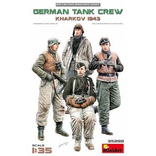 MiniArt 1/35 MI35280 GERMAN TANK CREW KHARKOV 1943