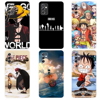 เคส ซัมซุง Samsung Galaxy M52 5G Case การ์ตูน One Piece เคสซิลิโคน Soft TPU โทรศัพท์มือถือ Back เคส