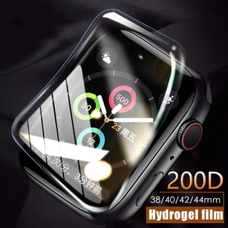 Full Hydrogel Film Screen Protector Apple Watch 38mm 40mm 42mm 44mm Protective Film Not Glass