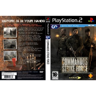 แผ่นเกมส์ PS2 Commandos Strike Force   คุณภาพ ส่งไว (DVD)