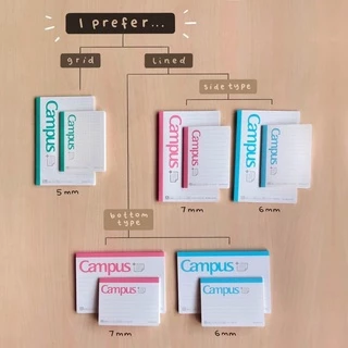 Campus Sticky Notes กระดาษโน้ตมีกาว กระดาษโน้ตออกแบบมาเพื่อเพิ่มพื้นที่ในการจด พับเก็บได้ เนื้อกระดาษดีมาก