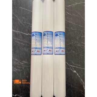 ไส้กรองน้ำ PP ขนาด 20 นิ้ว ความละเอียด 5 Micron แพ็ค 3 ชิ้น (Sediment Filter) TEMA (PP 20x2.5นิ้ว)