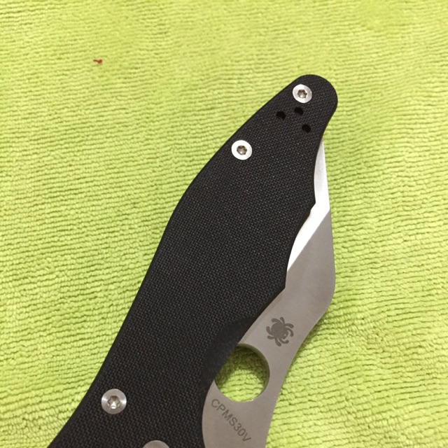 มีดพับspyderco yojimbo2 s30v แท้usa.