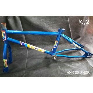 โครงจักรยาน/โครง bmx/โครง 16 นิ้ว สีฟ้า