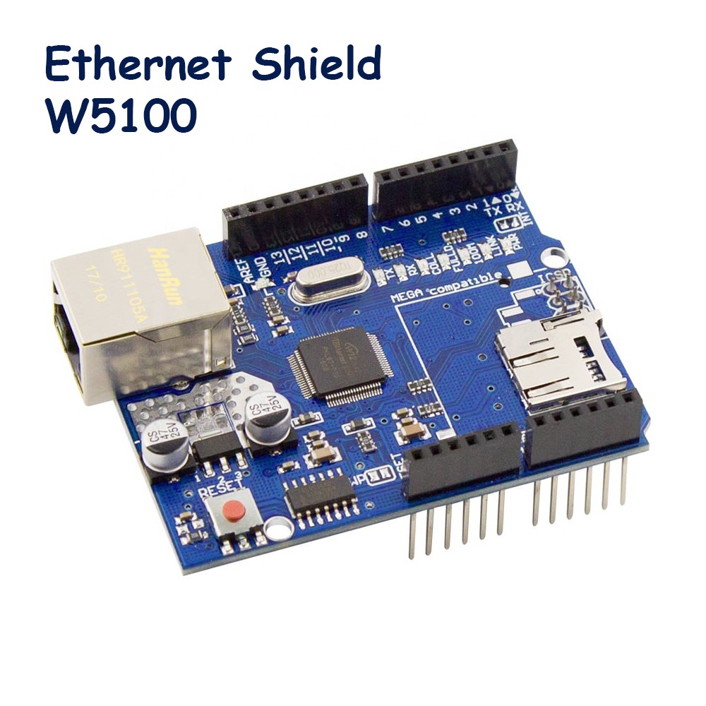 Ethernet Shield Arduino W5100 สําหรับ Uno Mega W 5100