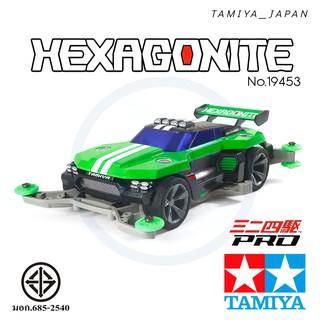 TAMIYA 18653 รถแข่ง ทามิย่า แท้ Hexagonite (MA Chassis) Mini 4WD PRO Series มีมอเตอร์แถม