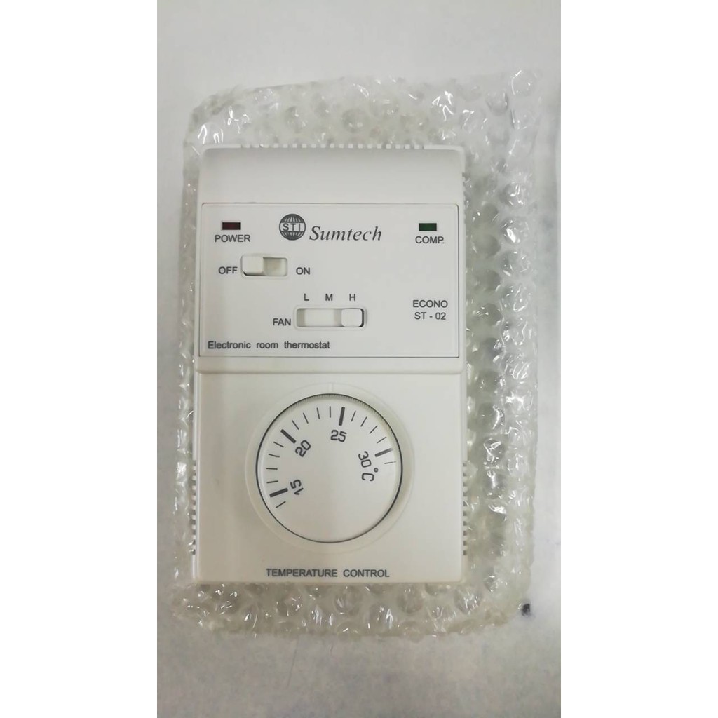 รูมเทอร์โมแอร์ รีโมทย์แอร์ ตัวปรับอุณหภูมิแอร์  SUMTECH ใช้ได้กับแอร์ถึง 60000 BTU