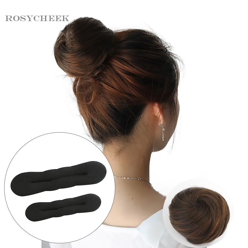 Ro Korean Diy Donut Sponge Bun Disk Hair Bud Maker For Girl