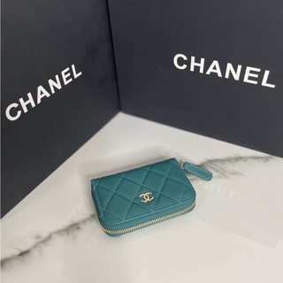 กระเป๋าสตางค์ CHANEL ZIPPY  MINI WALLET  CAVEAR 💛หนังแท้