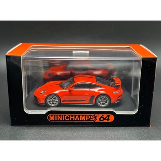 Minichamps 64 / PORSCHE 911 GT3 (992) 2021 - LAVA ORANGE