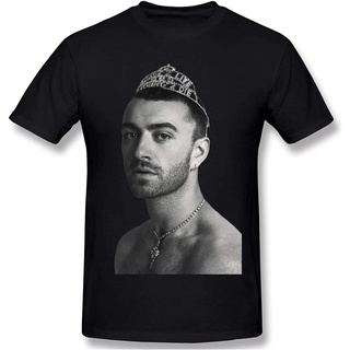 เสื้อยืดแขนสั้น ผ้าฝ้าย พิมพ์ลาย StephaSport Sam Smith แฟชั่นสําหรับผู้ชาย