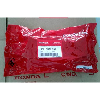 ยางในล้อหลัง ขอบ 2.50/17ศูนย์แท้ 100%  สำหรับรถมอเตอร์ไซด์ Honda รุ่น wave 110-i /(42712-KTL-741)