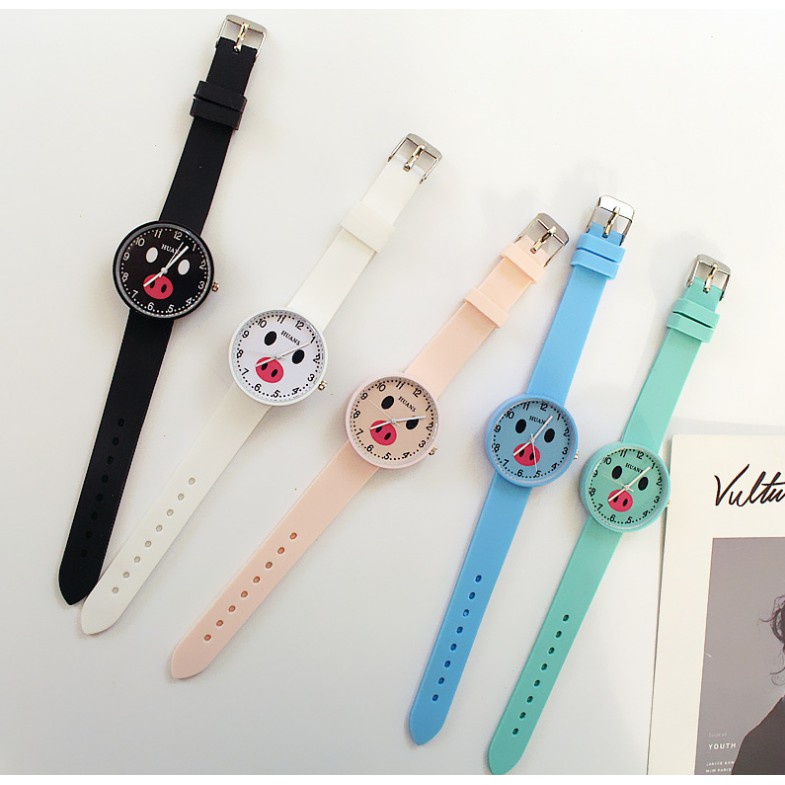 MK นาฬิกาแฟชั่น นาฬิกาผู้หญิง  นาฬิกาสายยาง ส่งจากไทย