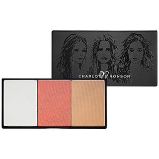 Sephora CHARLOTTE RONSON 3x a Charm Luminizer, Blush, Bronzer 8.3g.x3 เปล่งประกายใบหน้า