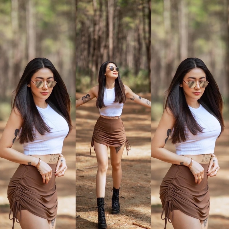 🔥กระโปรงกางเกง🔥ดีเทล กระโปรงรูดข้าง🔥ทรงเป๊ะมากค่า‼️ พร้อมส่ง🔥ผ้าity นิ่มเด้ง ใส่สบายมากค่า😃กางเกงกระโปรง กางเกงขาสั้น