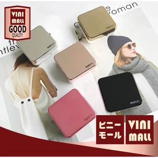 【VINIMALL คุณภาพดี】ตลับคอนแทคเลนส์ ตลับคอนแทคเลนส์เรียบหรู ที่ใส่คอนแทคเลนส์ ตลับคอนแทคเลนส์แบบเหลี่ยม EYE5 GZ