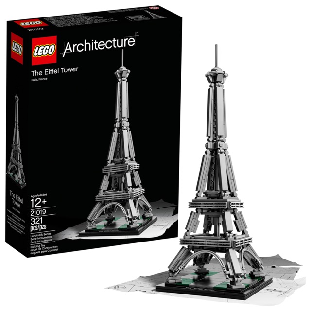 Lego Architecture the eiffel tower 21019 พร้อมส่ง~