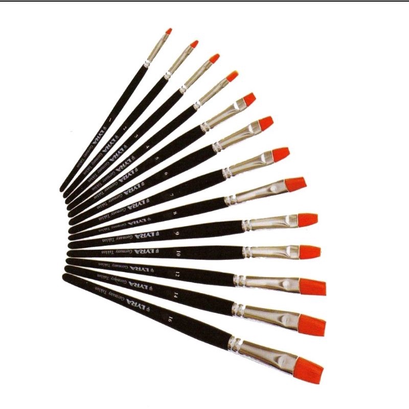 Lyra Giotto Brush Art Flat Flat Painting Brush No. 5 ต้นฉบับ