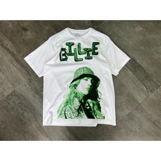 Tshirtคอลูกเรือcrew neckเสื้อยืด สไตล์วินเทจ BILLIE EILISH VOL 3-4XL