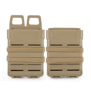 Medium 5.56 Cartridge Case Tactical Vest Molle Double Bag Quick Pull Box