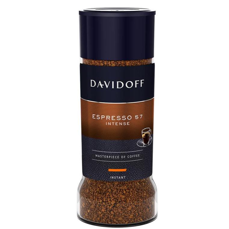 Davidoff Cafe Espresso 57 Instant Coffee แดวิดอฟฟ์ คาเฟ่ เอสเพรสโซ 57 กาแฟสำเร็จรูป 100g.