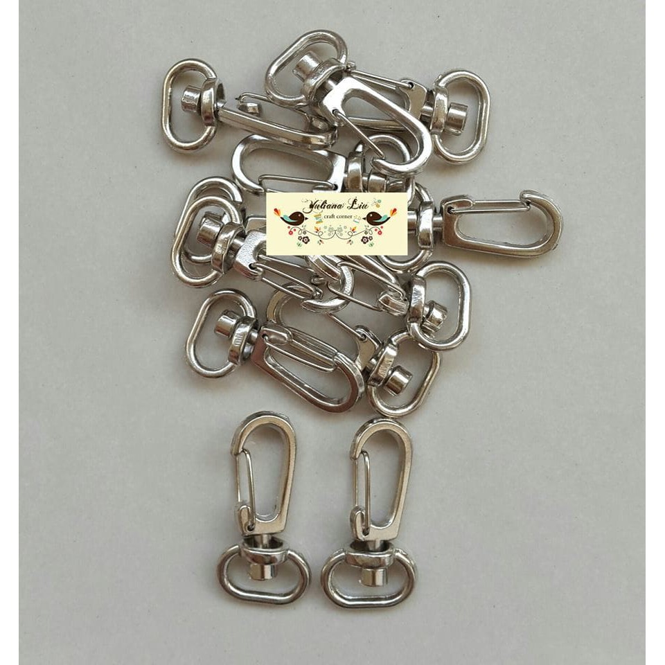 ตะขอแหวน CP09 NICKEL 1.5CM