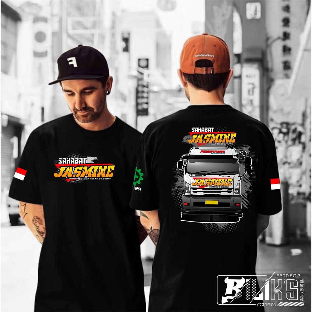 เสื้อยืด Scania Truck Jasmine Friend ไซส์ S-Xxl