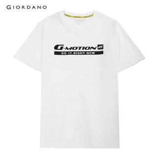 GIORDANO เสื้อยืดผู้ชาย รุ่น Cool Jade - Mens G-Motion Cool Jade Tee 01091470