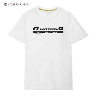 เสื้อยืดใหม่GIORDANO เสื้อยืดผู้ชาย รุ่น Cool Jade - Mens G-Motion Cool Jade Tee 01091470ขนาดเต็มS-3XL