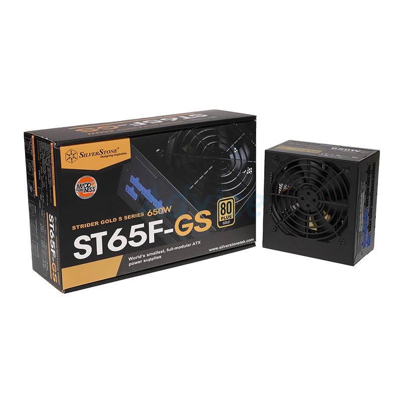 PSU (80+ Gold) SilverStone ST65F-GS 650W.
