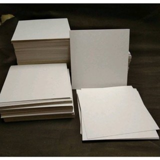 กระดาษรองก้นถุงจีบ 1 กิโล กระดาษหน้าขาวหลังเทาหนา 310 แกรม