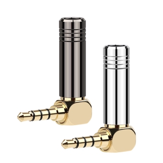 ( 1 ชิ้น ) 3 . 5 มม . Audio Jack 4 Poles หูฟังอลูมิเนียมอัลลอยด์เชลล์ไฮไฟเชื่อมต่อหูฟัง