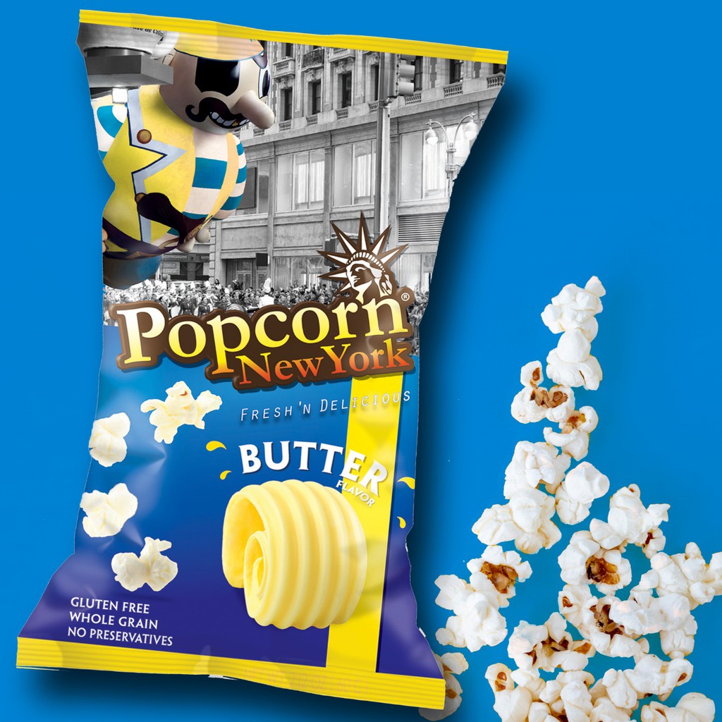POPCORN NEWYORK รส BUTTER 60g Shopee Thailand