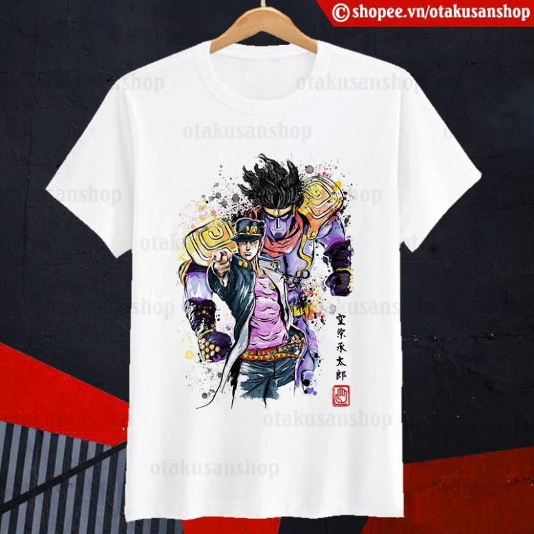 เสื้อยืด Jojos Bizarre Adventure Jotaro (สี)