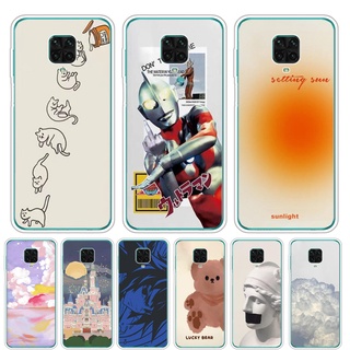 เคสโทรศัพท์มือถือ TPU ลายการ์ตูนน่ารัก สําหรับ Xiao Mi Redmi Note 9 Note 9 pro Note 9S Note 10