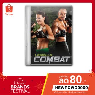 Beachbody - Les Mills Combat Workout 6DVD ส่งฟรี ตารางการเล่น ปก กล่อง