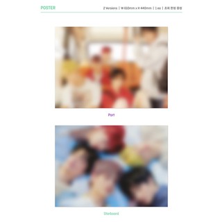 ★พร้อมส่ง★ โปสเตอร์ TXT(TOMORROW X TOGETHER) - Album [The Dream Chapter : ETERNITY]