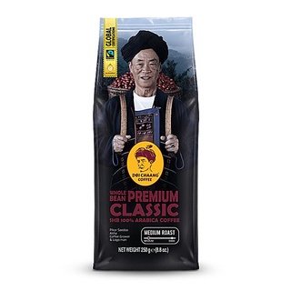 ดอยช้าง เมล็ดกาแฟคั่วพรีเมี่ยม 250 กรัม/Doi Chaang Premium Bean 250 g