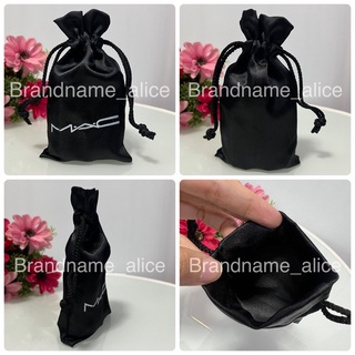 แท้💯 ถุงผ้า MAC drawstring Bag สีดำ