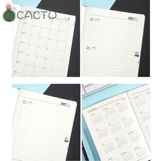 Cactu ใหม่ สมุดโน้ตไดอารี่ ปฏิทิน 365 วัน 2022 หลากสี