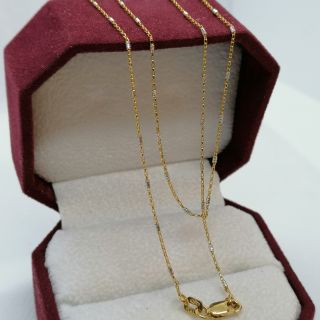 สร้อยคอ​ทอง18เค​ 18k​ italy​ ราคาถูกหมดแล้วหมดเลย