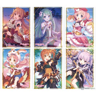 Bushiroad Sleeve Collection HG Princess Connect! Re:Dive Nozomi, Chika, Tsumugi, Mimi, Misogi, Kyouka - สลีฟการ์ด