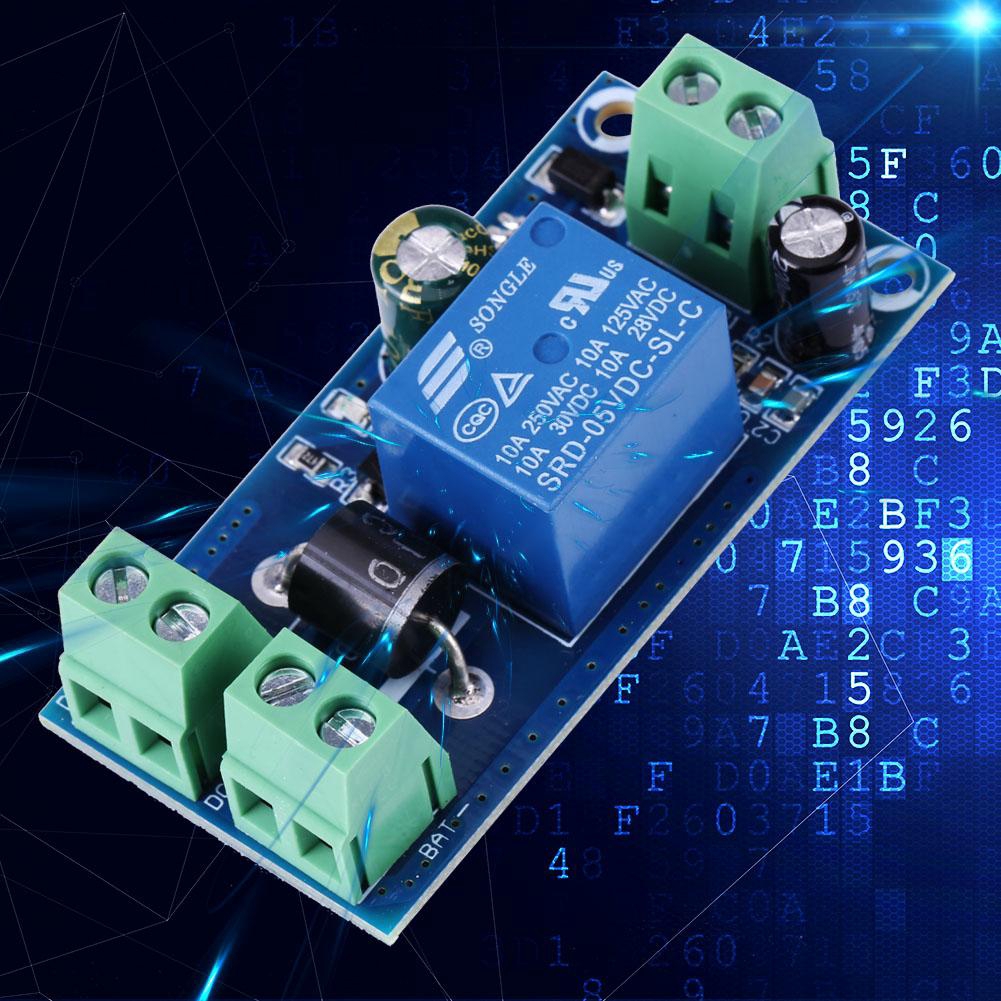 Cancanshop ควบคุมการควบคุมเหตุฉุกเฉินอัตโนมัติการทำงานของแบตเตอรี่ 5V~48V 10A DC