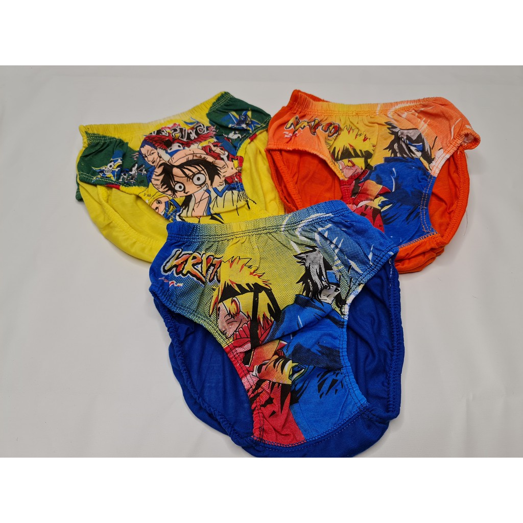 Naruto One Piece Boy& 39;s ชุดชั้นใน