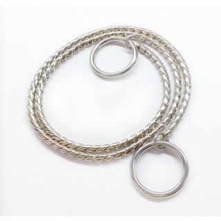 CS-7030HisoPets โซ่ประกวด สีเงิน