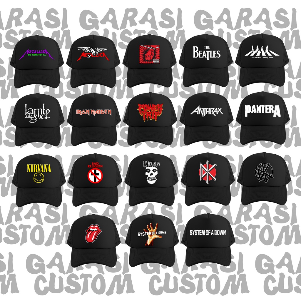 หมวก Metal BAND Mesh TRUCKER