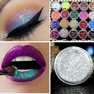 👍👄2g Glitter Makeup อายแชโดว์แบบยาวอายแชโดว์ Beauty Beauty