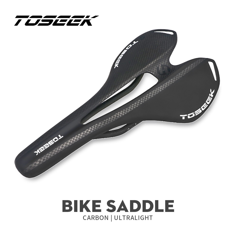 Toseek คาร์บอนไฟเบอร์อานจักรยาน MTB จักรยานคาร์บอน Saddle105G 7*9 Carbon Rail 8 สี