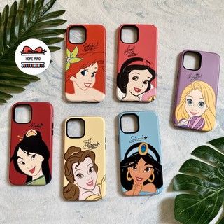 🌈 พร้อมส่ง 👑 Disney Princess (Ariel,Belle,Mulan) Bumper Case เคสเจ้าหญิง เจ้าหญิงดิสนีย์ ลิขสิทธิ์แท้ (14 Pro Max)