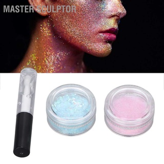 Master Sculptor Multifunctional Chunky Glitter Face Body Painting Tattoo Flakes Cosplay Party Makeup